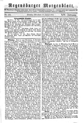 Regensburger Morgenblatt Samstag 18. Januar 1862