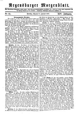 Regensburger Morgenblatt Dienstag 21. Januar 1862