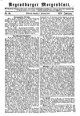 Regensburger Morgenblatt Mittwoch 5. Februar 1862