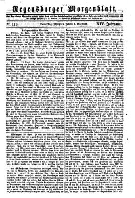 Regensburger Morgenblatt Donnerstag 1. Mai 1862