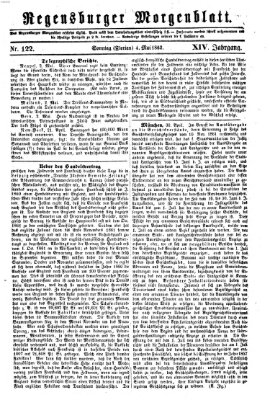 Regensburger Morgenblatt Sonntag 4. Mai 1862