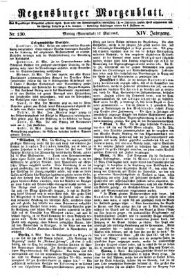 Regensburger Morgenblatt Montag 12. Mai 1862