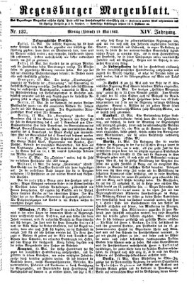 Regensburger Morgenblatt Montag 19. Mai 1862