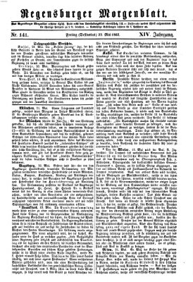 Regensburger Morgenblatt Freitag 23. Mai 1862