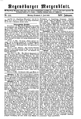 Regensburger Morgenblatt Montag 2. Juni 1862