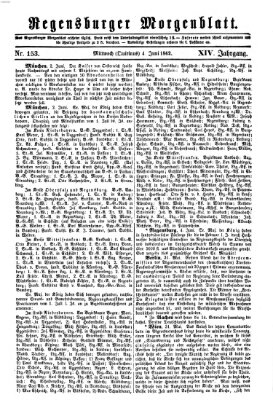 Regensburger Morgenblatt Mittwoch 4. Juni 1862