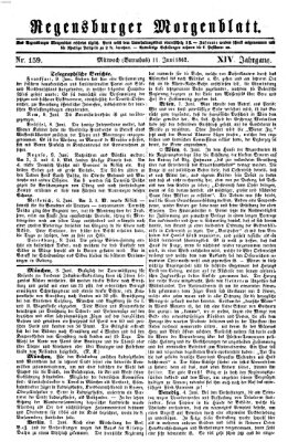 Regensburger Morgenblatt Mittwoch 11. Juni 1862