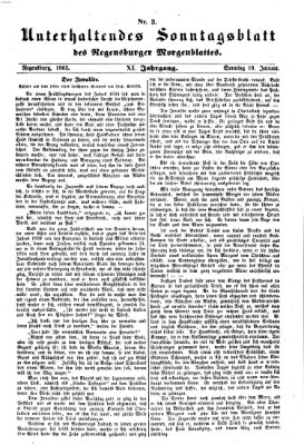 Regensburger Morgenblatt Sonntag 19. Januar 1862