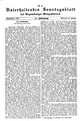 Regensburger Morgenblatt Sonntag 26. Januar 1862