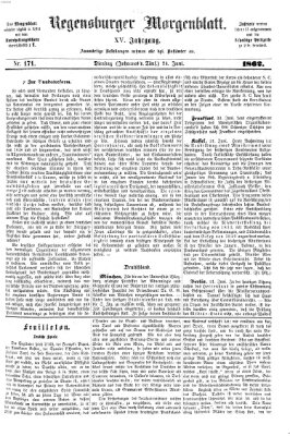 Regensburger Morgenblatt Dienstag 24. Juni 1862