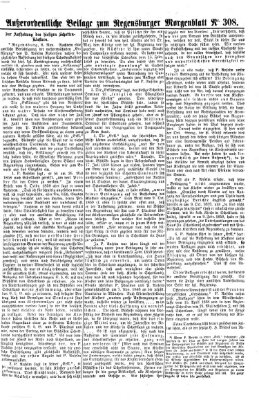 Regensburger Morgenblatt Sonntag 9. November 1862