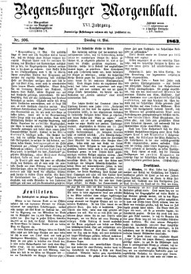 Regensburger Morgenblatt Dienstag 12. Mai 1863