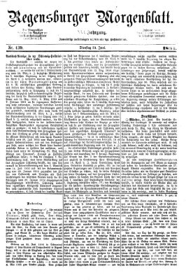 Regensburger Morgenblatt Dienstag 23. Juni 1863