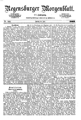 Regensburger Morgenblatt Freitag 24. Juli 1863