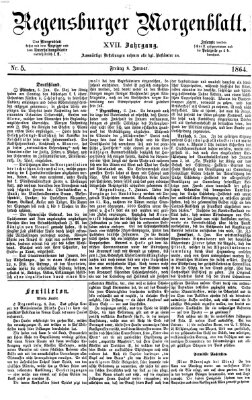 Regensburger Morgenblatt Freitag 8. Januar 1864