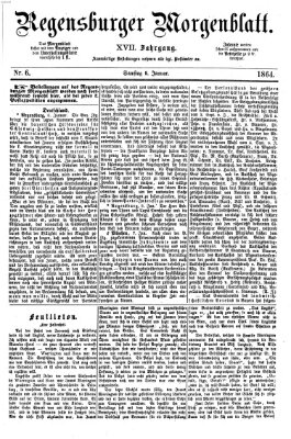 Regensburger Morgenblatt Samstag 9. Januar 1864