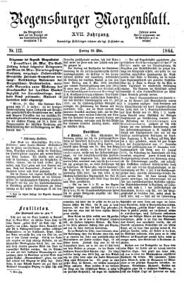 Regensburger Morgenblatt Freitag 20. Mai 1864