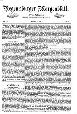 Regensburger Morgenblatt Samstag 21. Mai 1864