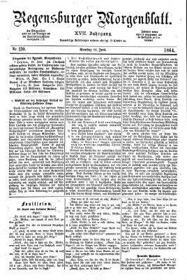 Regensburger Morgenblatt Samstag 11. Juni 1864