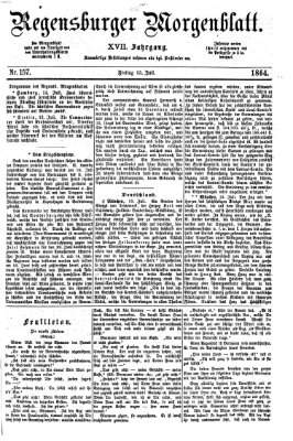 Regensburger Morgenblatt Freitag 15. Juli 1864