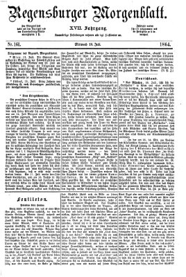 Regensburger Morgenblatt Mittwoch 20. Juli 1864