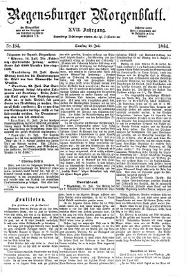 Regensburger Morgenblatt Samstag 23. Juli 1864