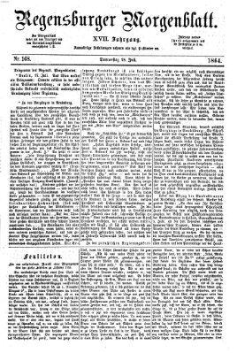 Regensburger Morgenblatt Donnerstag 28. Juli 1864