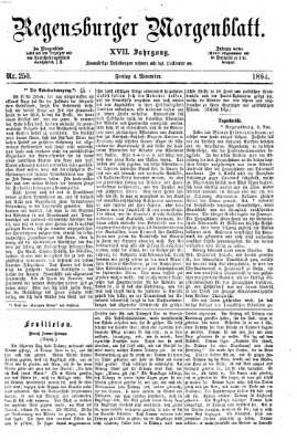 Regensburger Morgenblatt Freitag 4. November 1864