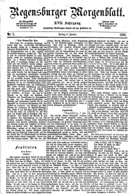 Regensburger Morgenblatt Freitag 6. Januar 1865
