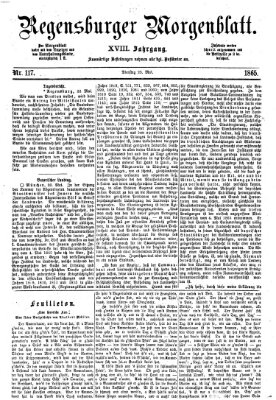 Regensburger Morgenblatt Dienstag 23. Mai 1865