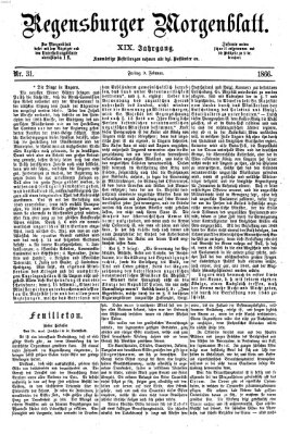 Regensburger Morgenblatt Freitag 9. Februar 1866