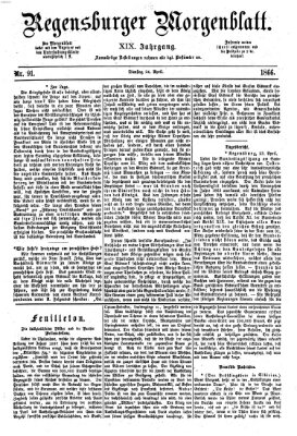 Regensburger Morgenblatt Dienstag 24. April 1866