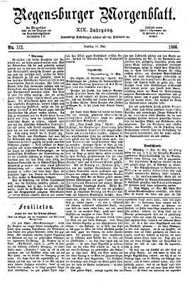 Regensburger Morgenblatt Samstag 19. Mai 1866