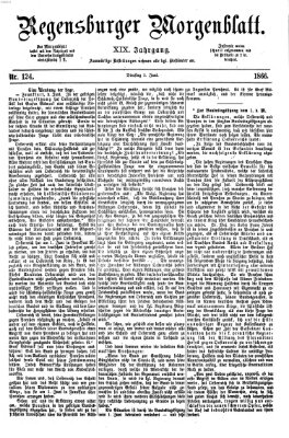 Regensburger Morgenblatt Dienstag 5. Juni 1866