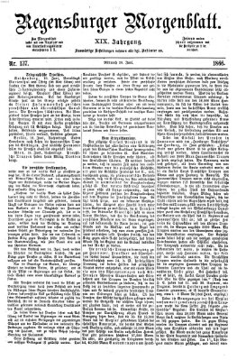 Regensburger Morgenblatt Mittwoch 20. Juni 1866