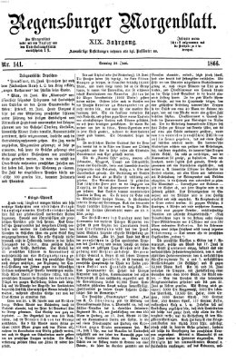 Regensburger Morgenblatt Sonntag 24. Juni 1866