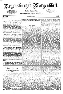 Regensburger Morgenblatt Donnerstag 5. Juli 1866