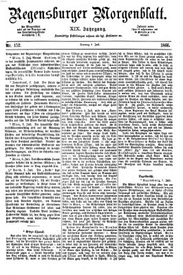 Regensburger Morgenblatt Sonntag 8. Juli 1866