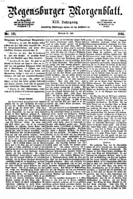 Regensburger Morgenblatt Mittwoch 25. Juli 1866