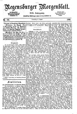 Regensburger Morgenblatt Donnerstag 23. August 1866