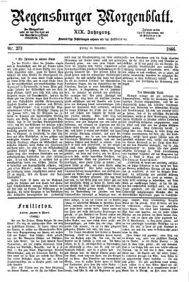 Regensburger Morgenblatt Freitag 30. November 1866