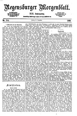 Regensburger Morgenblatt Freitag 14. Dezember 1866