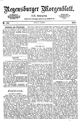 Regensburger Morgenblatt Freitag 28. Dezember 1866