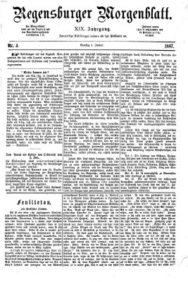 Regensburger Morgenblatt Samstag 5. Januar 1867