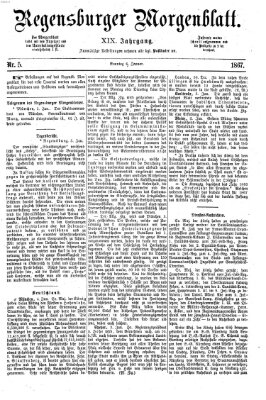 Regensburger Morgenblatt Sonntag 6. Januar 1867