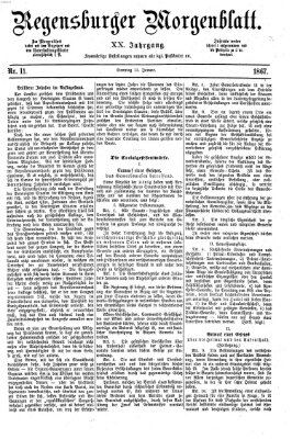 Regensburger Morgenblatt Sonntag 13. Januar 1867