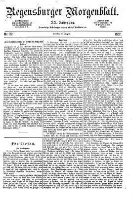 Regensburger Morgenblatt Samstag 26. Januar 1867