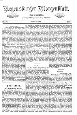 Regensburger Morgenblatt Mittwoch 6. Februar 1867