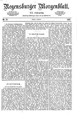 Regensburger Morgenblatt Freitag 8. Februar 1867