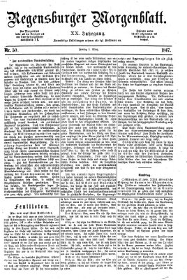 Regensburger Morgenblatt Freitag 1. März 1867